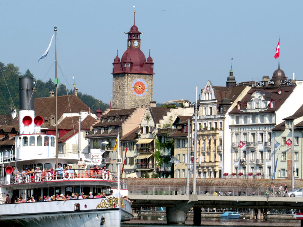 Lucerna Rathaus pulkstenis