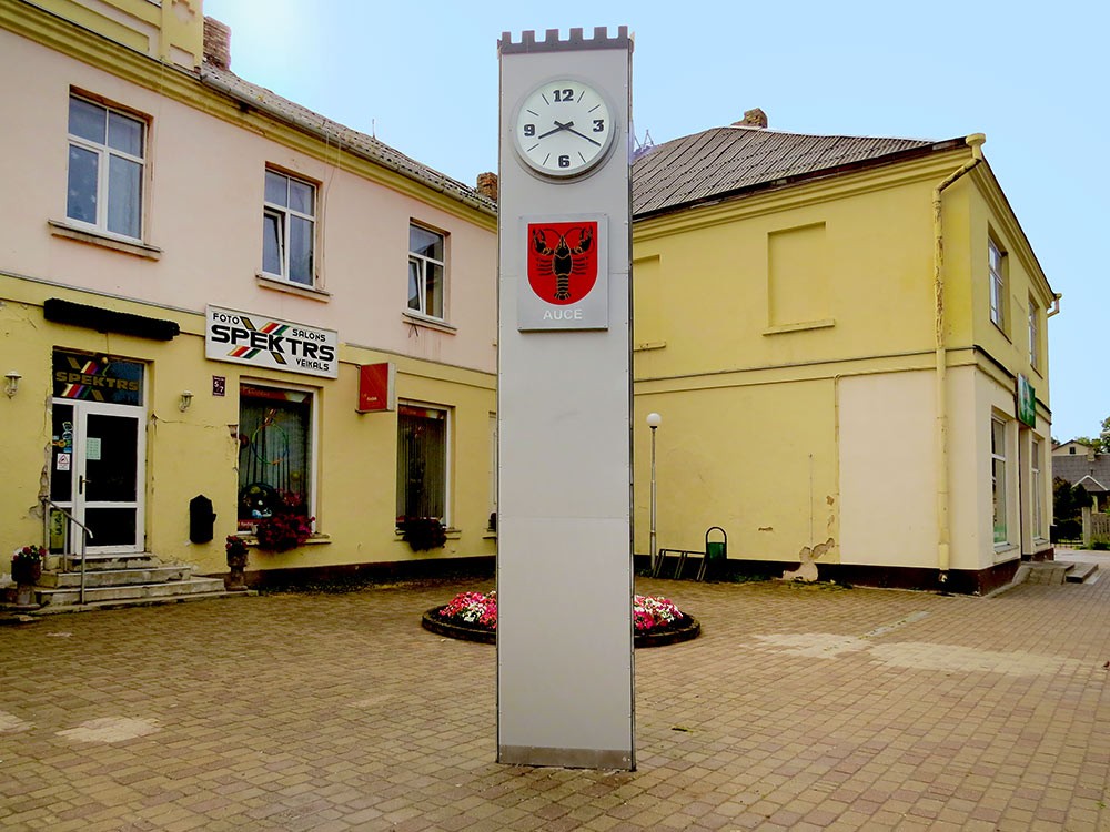 Pilsētas pulksteņa renovācija 2013. gadā.