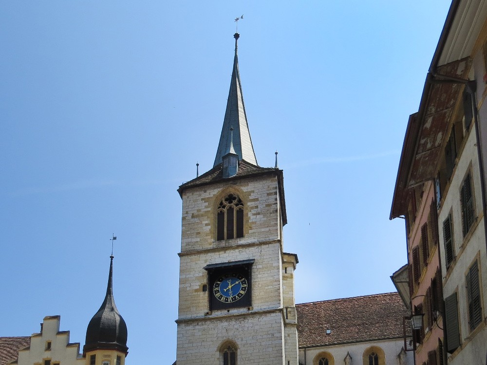 Reformierte baznīcas torņa pulkstenis, Biel/Bienne, Šveice