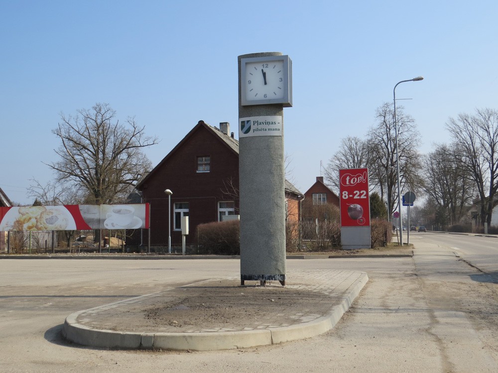 Pļaviņu pilsētas pulkstenis